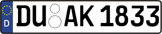 DU-AK1833