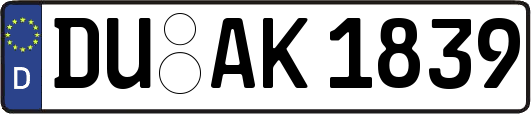 DU-AK1839