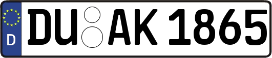 DU-AK1865