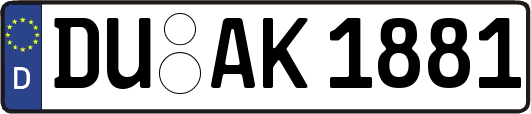 DU-AK1881