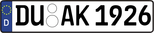 DU-AK1926