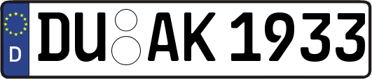 DU-AK1933