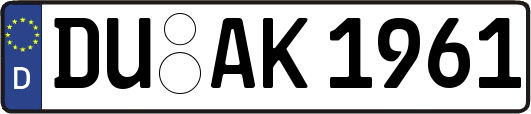 DU-AK1961