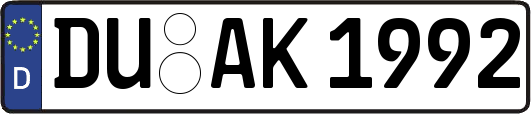 DU-AK1992