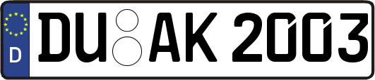 DU-AK2003