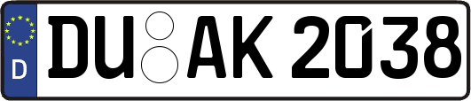 DU-AK2038