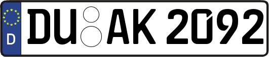 DU-AK2092