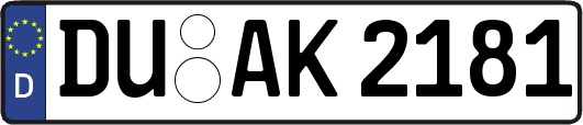 DU-AK2181