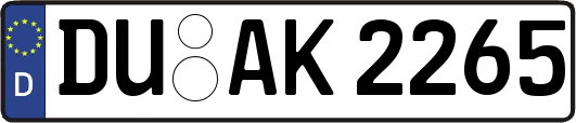 DU-AK2265