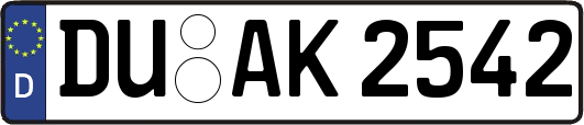 DU-AK2542