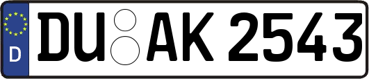DU-AK2543