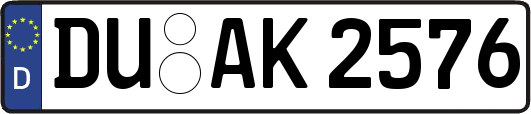 DU-AK2576