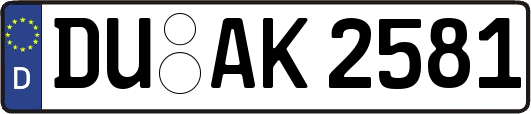DU-AK2581
