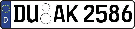 DU-AK2586