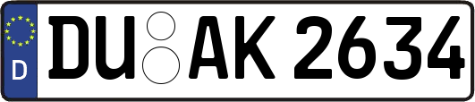 DU-AK2634