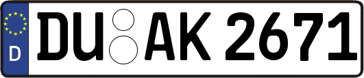 DU-AK2671