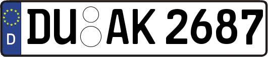 DU-AK2687