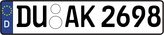 DU-AK2698