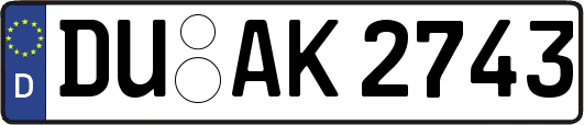 DU-AK2743