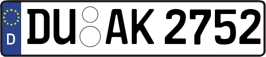 DU-AK2752