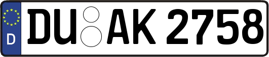 DU-AK2758