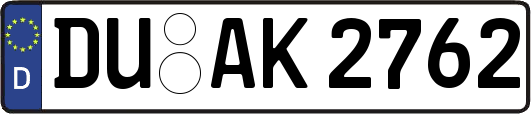 DU-AK2762