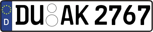 DU-AK2767