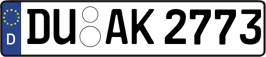 DU-AK2773