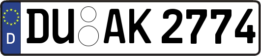 DU-AK2774