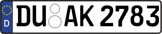 DU-AK2783