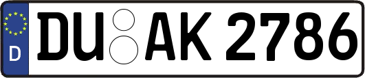 DU-AK2786