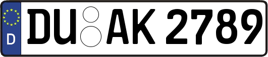 DU-AK2789