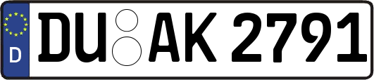 DU-AK2791