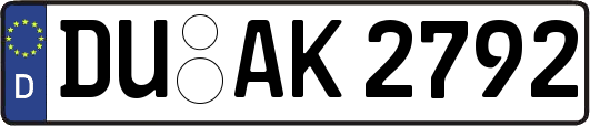 DU-AK2792