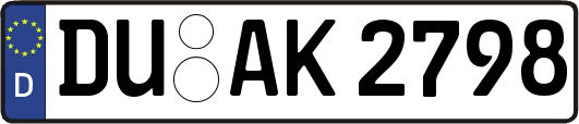 DU-AK2798