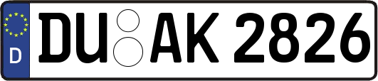 DU-AK2826