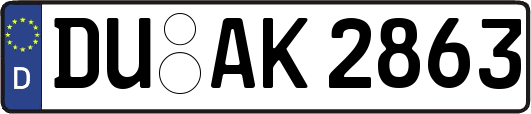 DU-AK2863