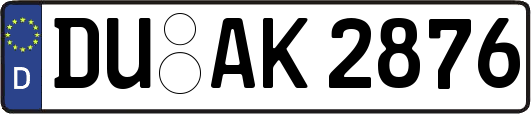DU-AK2876