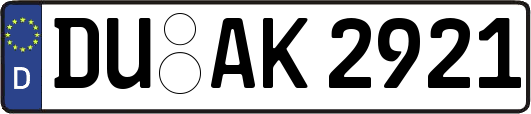 DU-AK2921