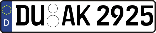 DU-AK2925