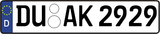 DU-AK2929