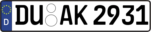 DU-AK2931