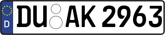 DU-AK2963