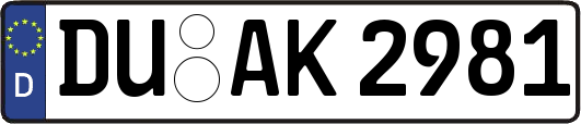 DU-AK2981