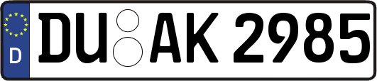 DU-AK2985
