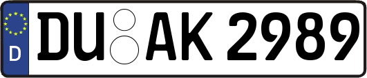 DU-AK2989