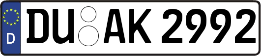 DU-AK2992