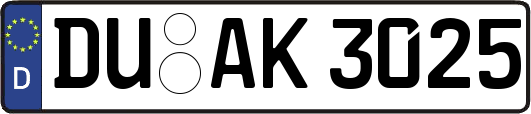 DU-AK3025