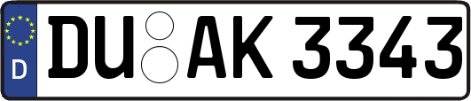 DU-AK3343