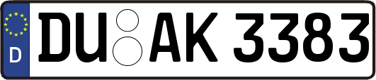 DU-AK3383